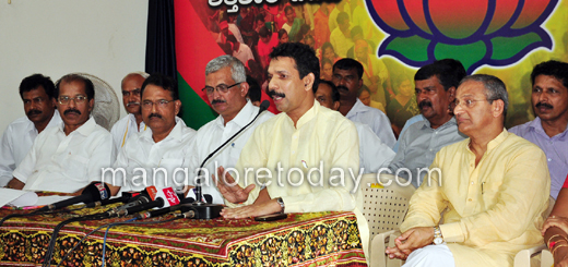 BJP press meet